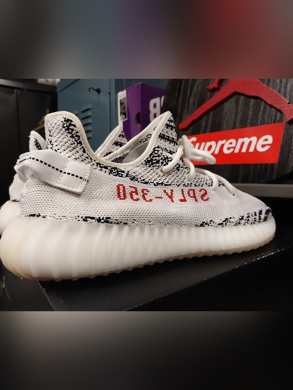 Adidas Boost 350 V2 Yeezy Zebra 2020 Release Size 10 Men's